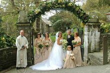 wedding at Hafod Church